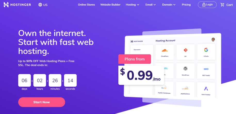 Hostinger Web Hosting Review