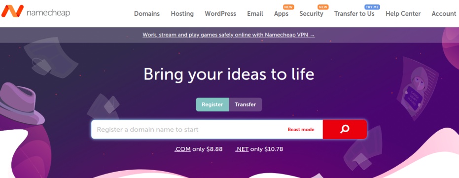 namecheap coupon